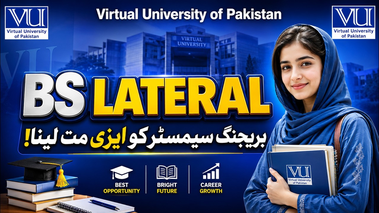 BS Lateral Students Beware | Bridging Semester Easy Nahi Hai ⚠️ | VU Update 2026