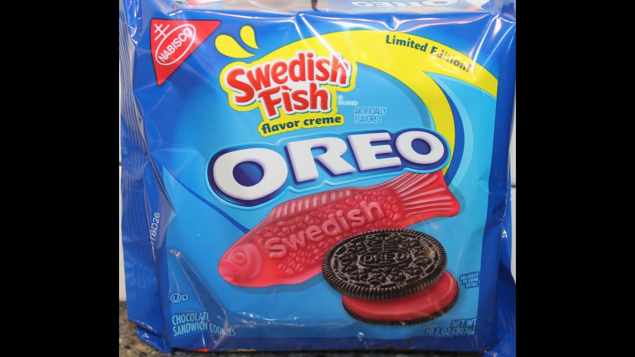 Swedish Fish Oreo Cookie Review
