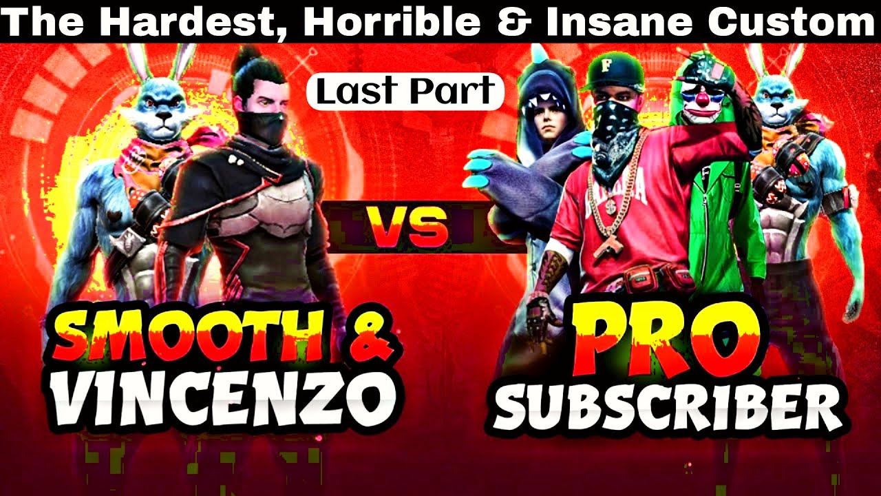 Last part 😥 ||  VINCENZO & SMOOTH444 VS INDIAN Dangerous LEGEND SQUAD Clash Squad Custom Match🚩