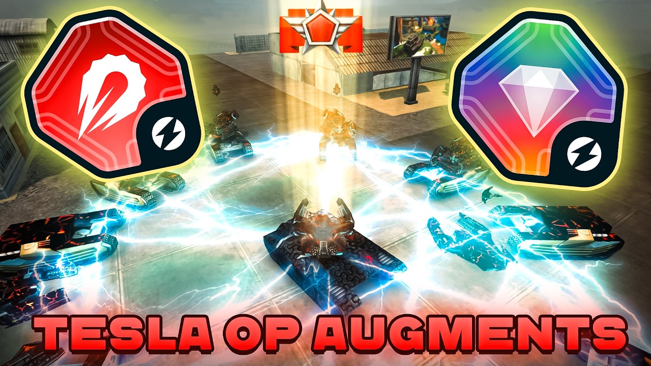 Tesla Montage #1 - BEST AUGMENTS | Tanki Online