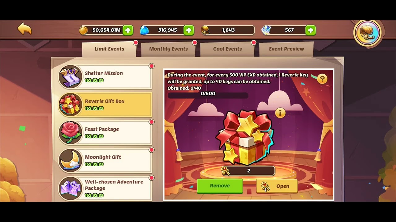 Idle Heroes - Reverie Keys