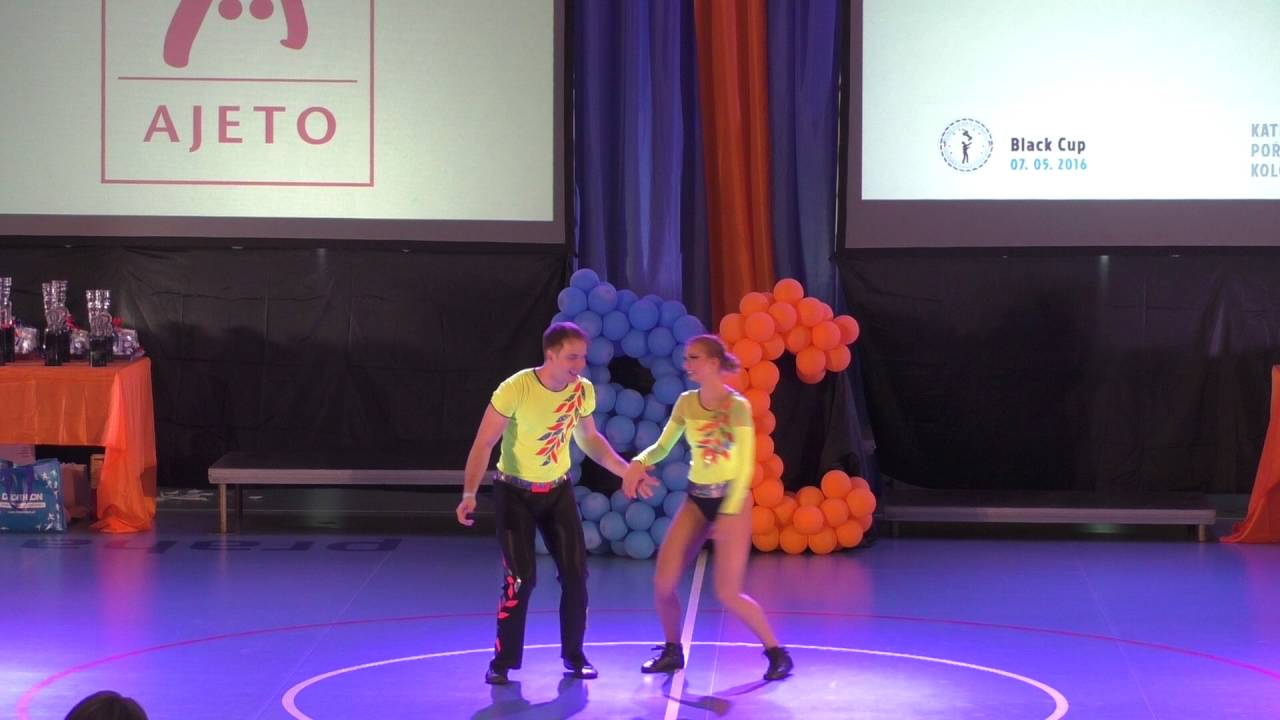 Rumian Lukáš - Burešová Sára, finále B, akroba