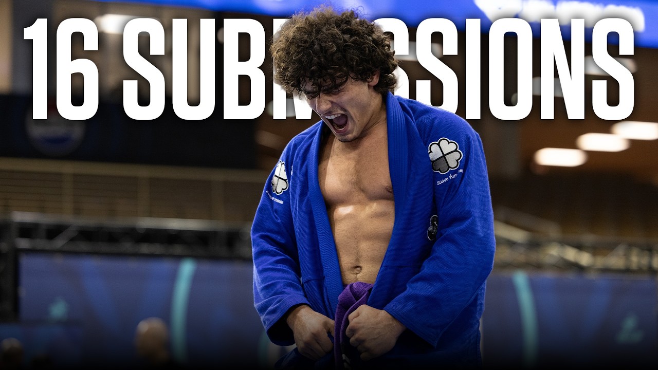 16 Submissions From The 2026 IBJJF Pan Championship