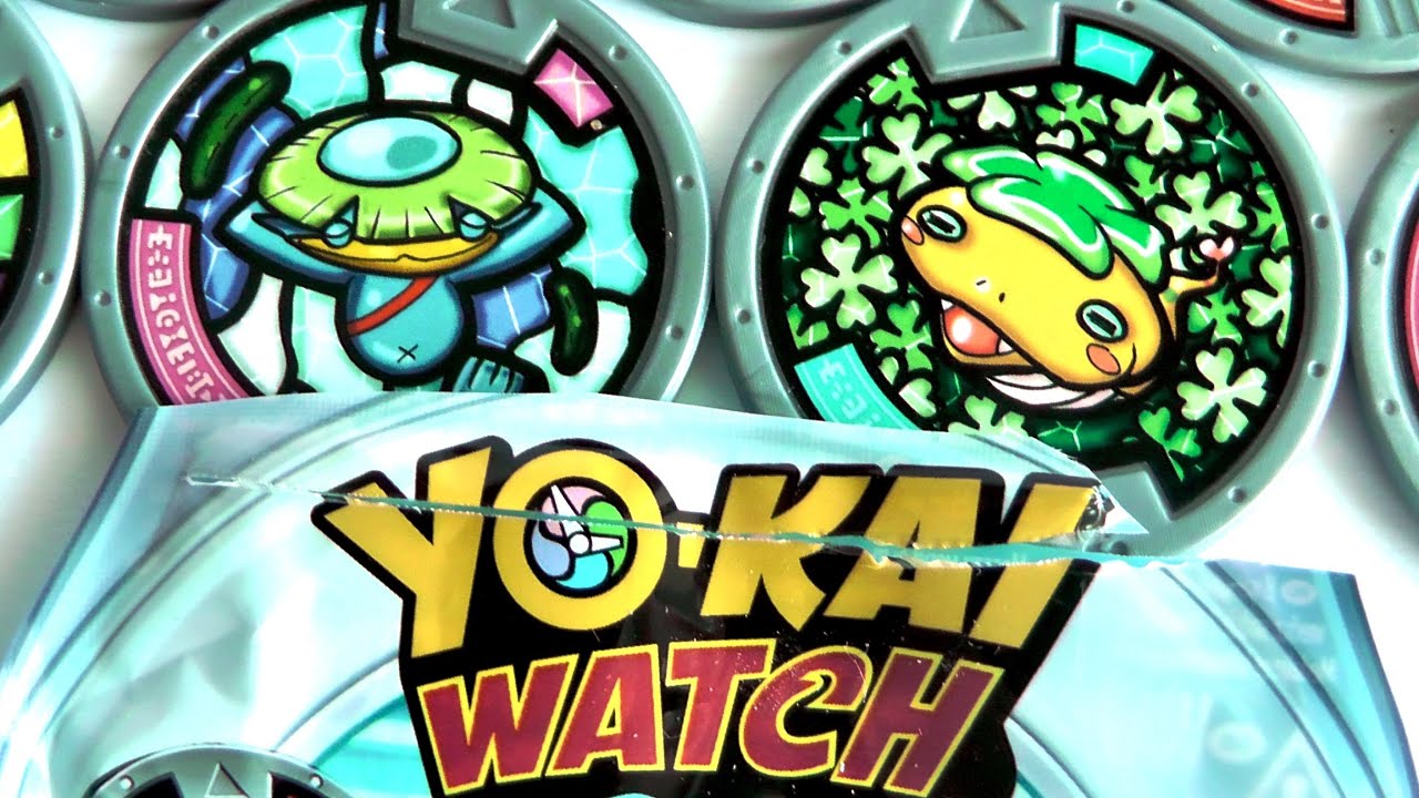 SOBRES SORPRESA DE YO-KAI WATCH con medallas de Pelochnyan, Kopadante, etc