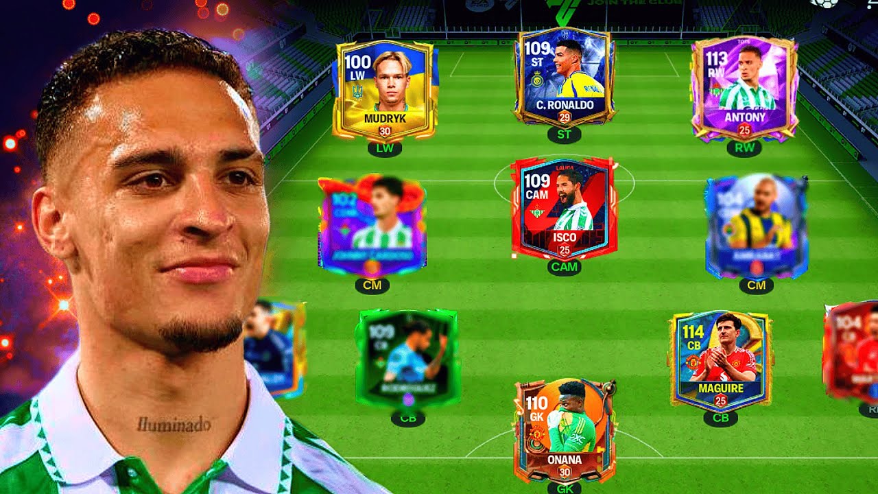 Antony's DREAM Squad in FC MOBILE!