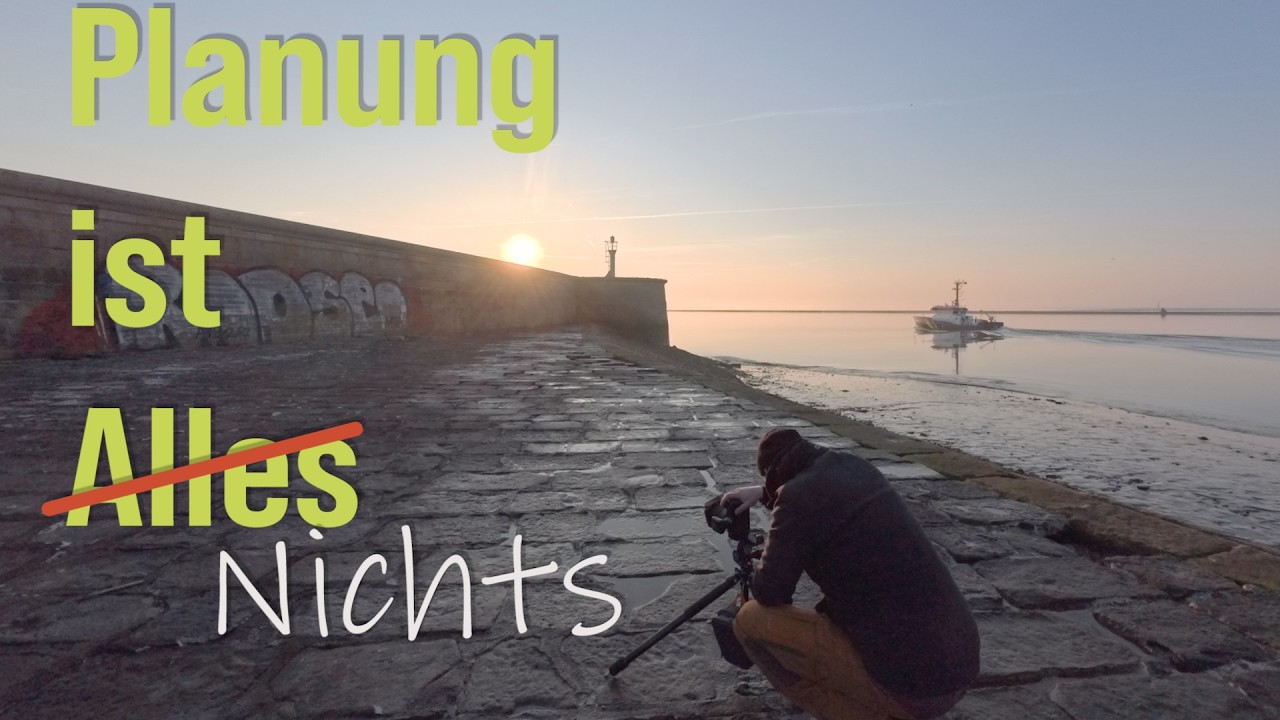 Fotografieren am Meer. Sowas kann man nicht planen.