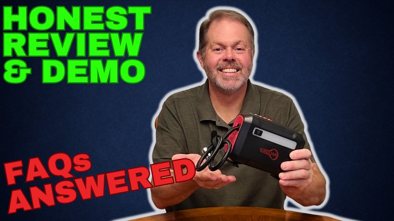 HONEST REVIEW & DEMO - ROCGORLD R8 Portable Tire Inflator