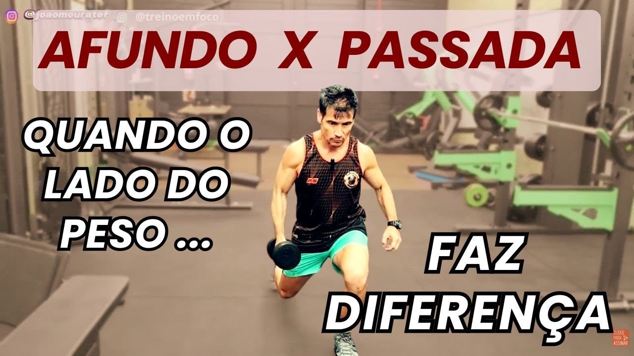 VOCÊ ESTÁ USANDO ERRADO O PESO NO AFUNDO E NA PASSADA? BIOMECÂNICA E EMG EXPLICAM