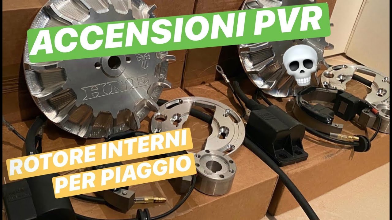 Accensioni PVR a rotore interno per Piaggio Ciao, Si, Bravo e simili