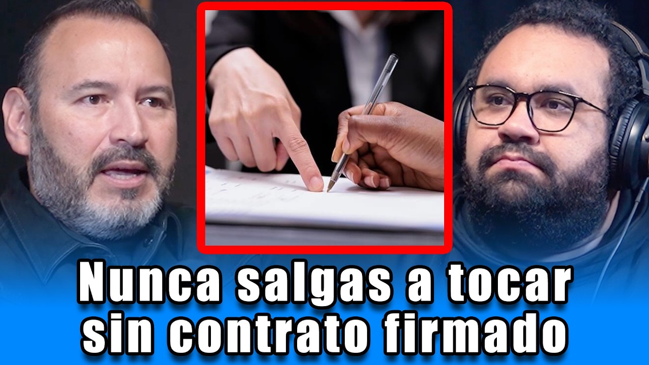 Nunca salgas a tocar sin contrato firmado | Javier Montemayor (OCESA Seitrack)