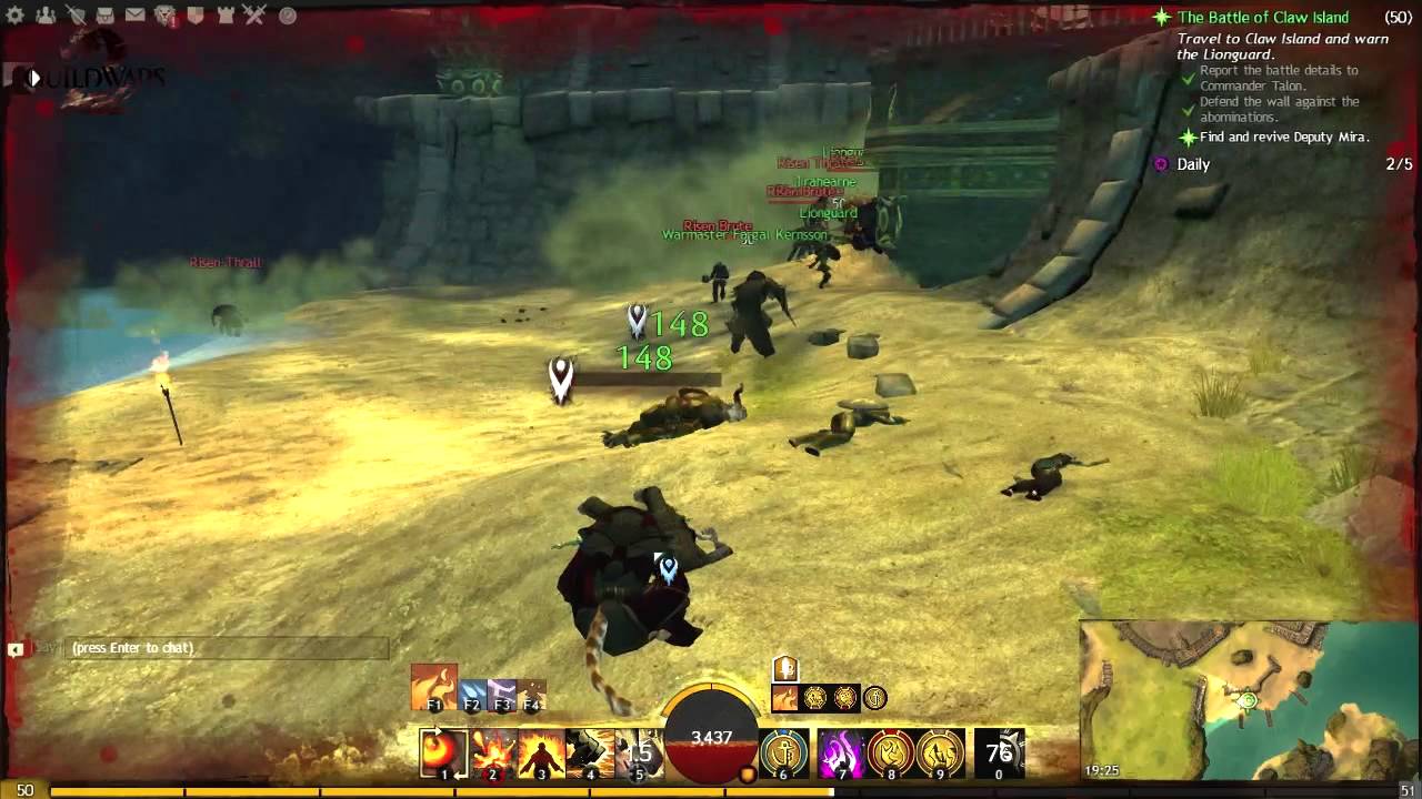 Guild Wars 2 - Vigil - Mission 23 - The Battle of Claw island