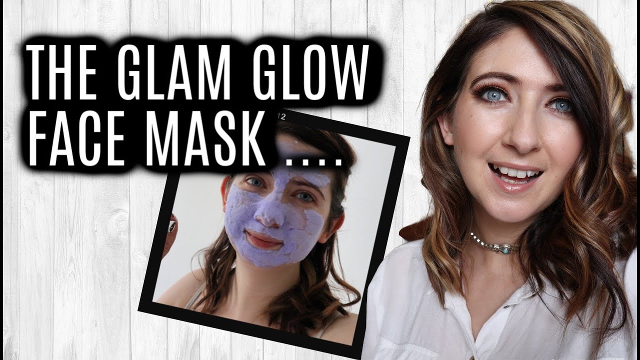 GLAMGLOW FACE MASK glam glow bubble mask face mask review | willow biggs