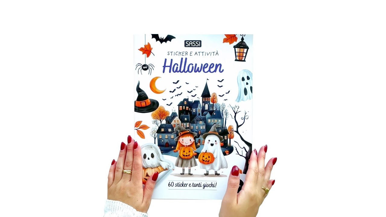 Sassi Junior. Sticker e attività - Halloween