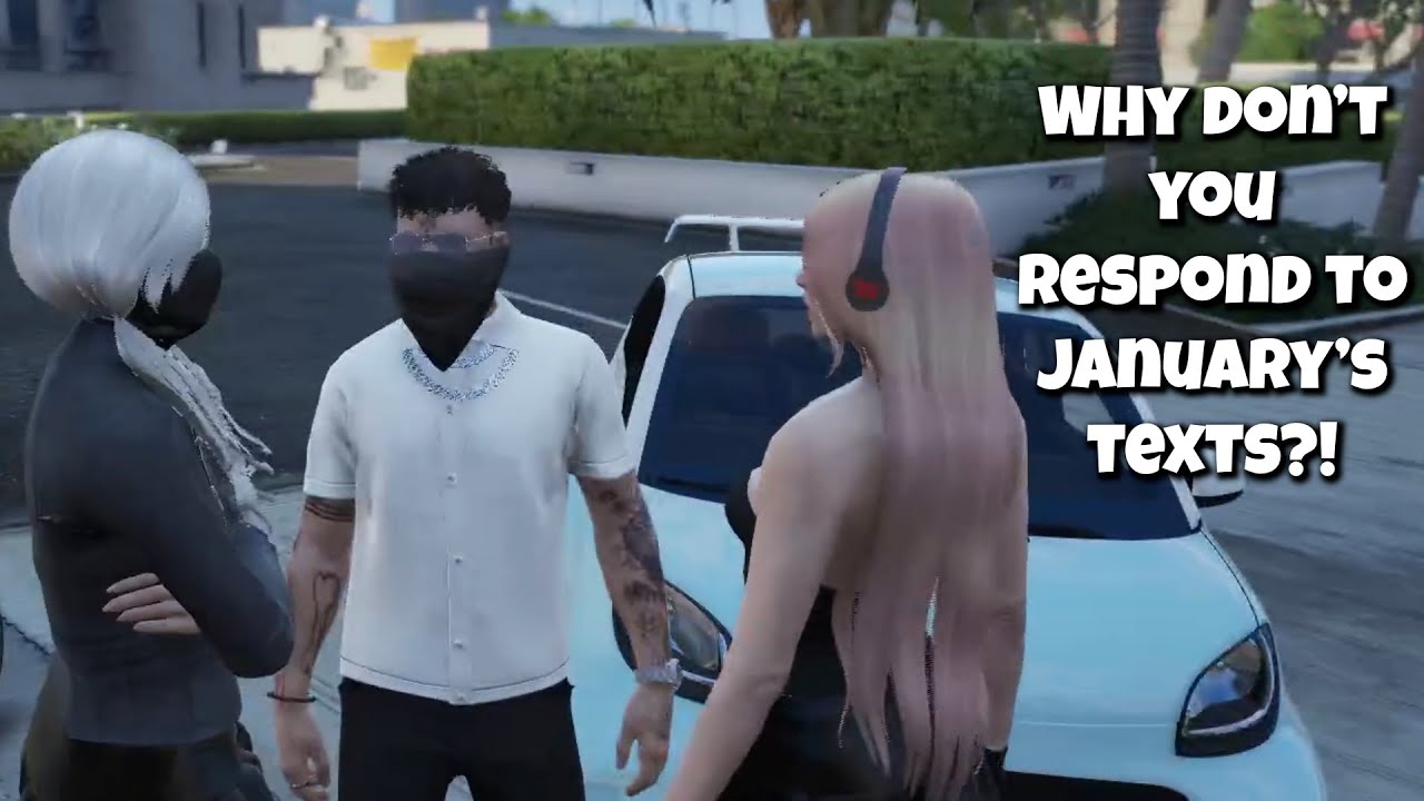 RJ meets January Fooze's sister September; discusses Gang Romance | xchocobars | NoPixel | GTA RP