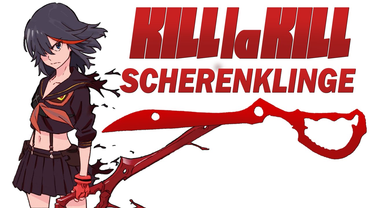 KILL la KILL Scherenklinge (Schwert) für unter 10€ selber basteln!