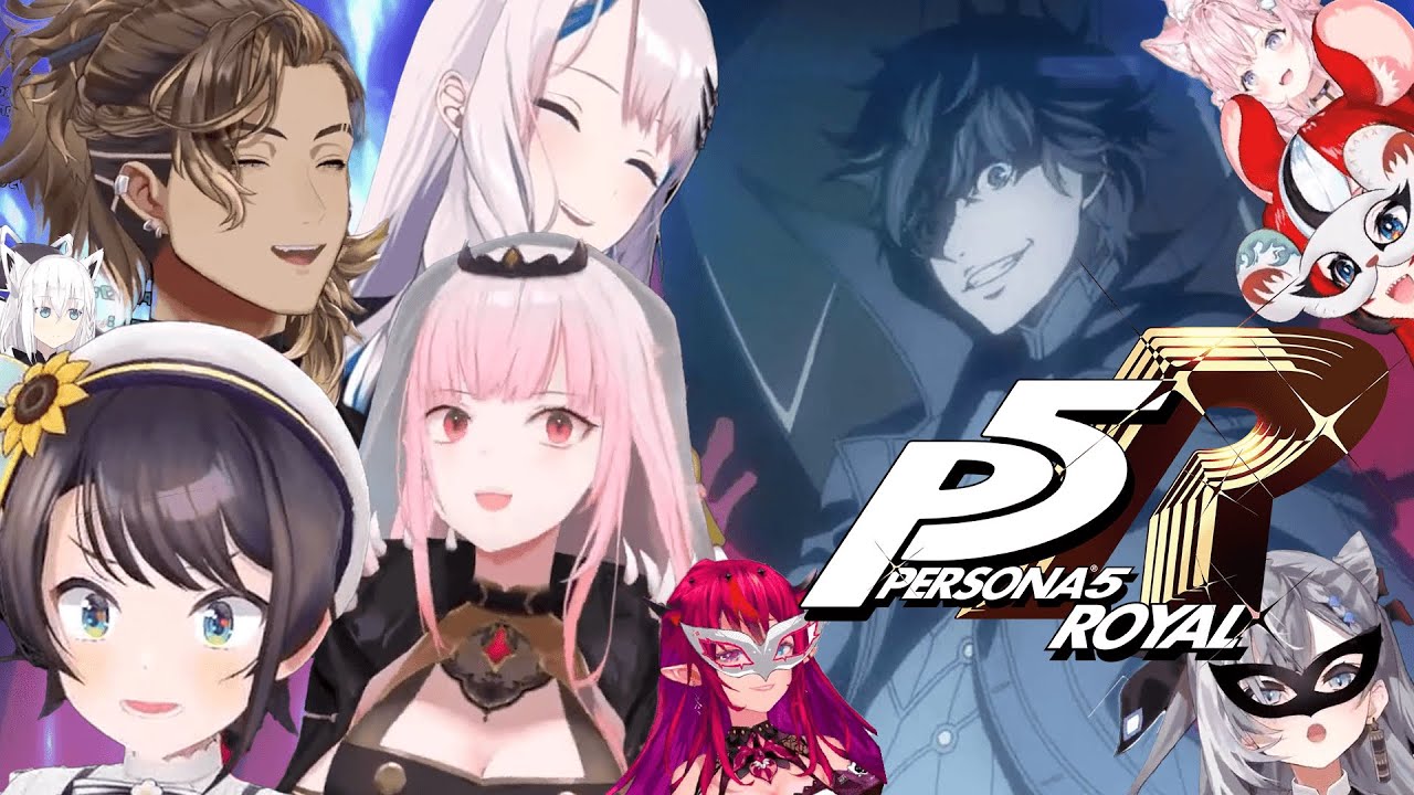 Hololive reacts to Joker's Awakening in Persona 5 Royal【Clip/Subtitles】