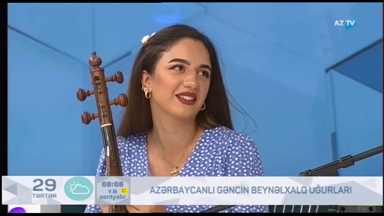Beyləxalq müsabiqədə qalib gəlmiş gənc ifaçının canlı ifası - Aytən Rüstəmli