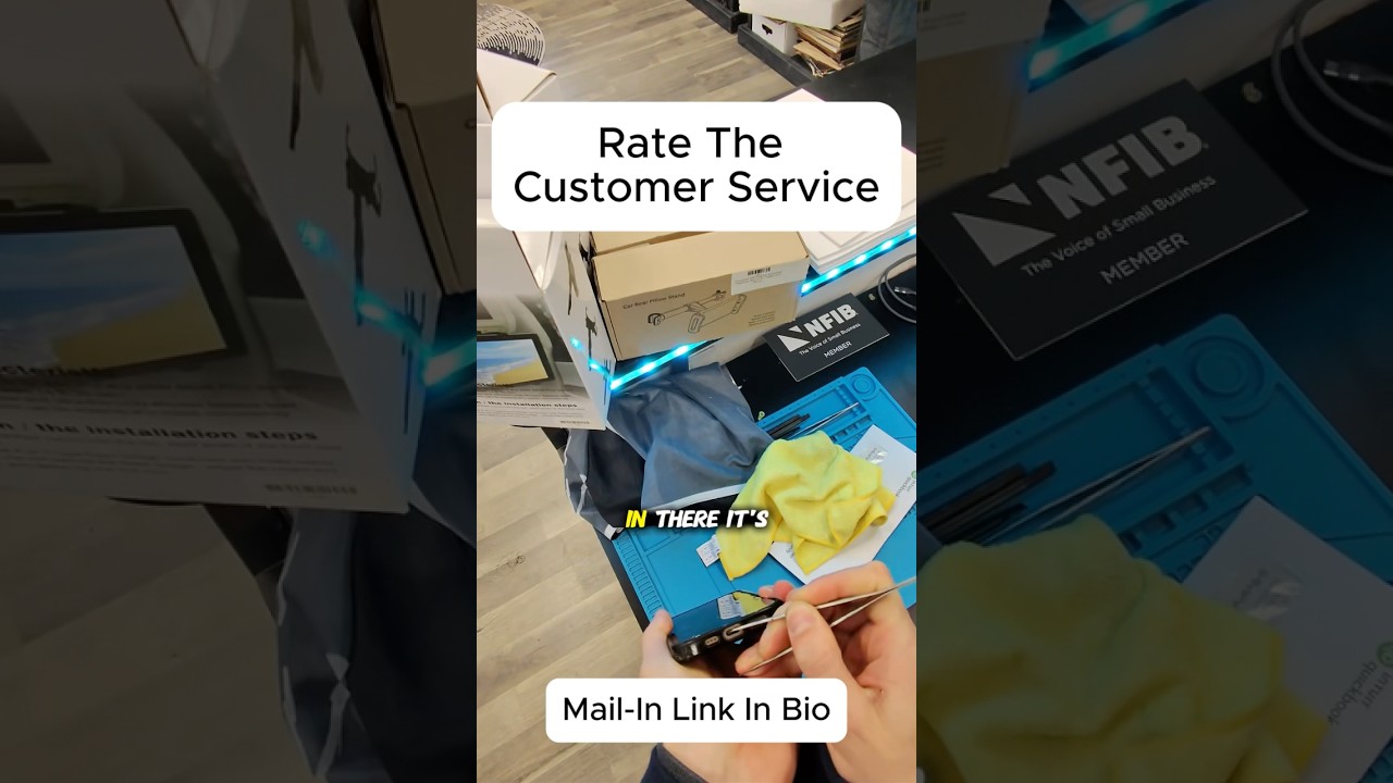 RATE THE CUSTOMER SERVICE #brokenfix #tech #cellphone #problemfix #smartphone #problemfix
