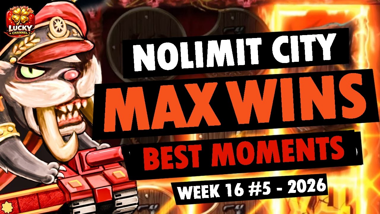 NOLIMIT CITY MAX WINS BEST MOMENTS (WEEK 16 #5 - 2026)