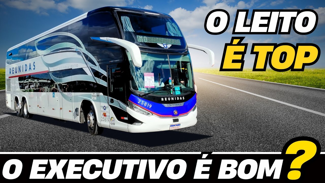 O ÔNIBUS EXECUTIVO DA REUNIDAS É BOM?? CONHEÇA O MARCOPOLO G8 REUNIDAS TRANSPORTES
