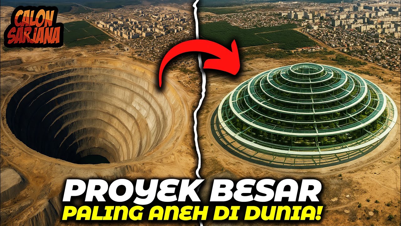 Lihatlah Keanehan Proyek Terbesar di Dunia Ini Karena Cuman Buang-Buang Duit Negara Saja..