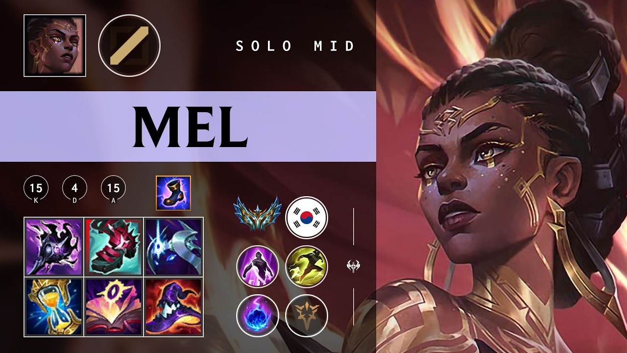 Mel Mid vs Twisted Fate - KR Challenger Patch 26.04