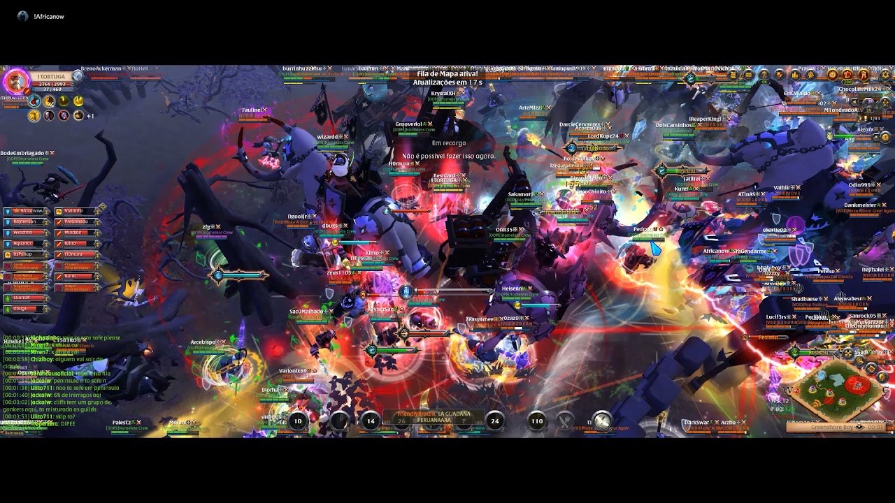 Albion Online - Glacial Staff / Spirint Hunter zvz clips