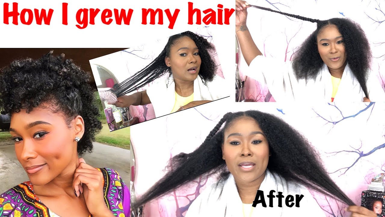 How I Grew my hair long!!! Africa’s miracle products!!