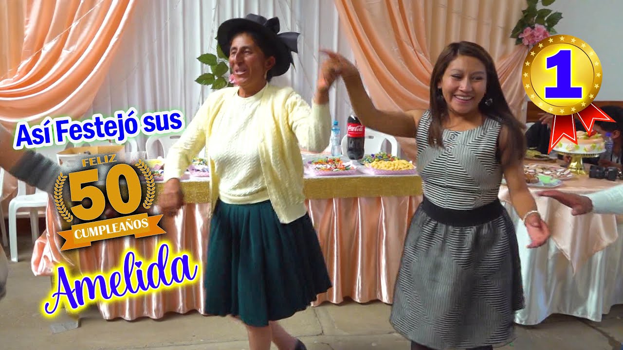 Recibió Tremenda Sorpresa en sus 50 Años de Amelida García Munive -  01