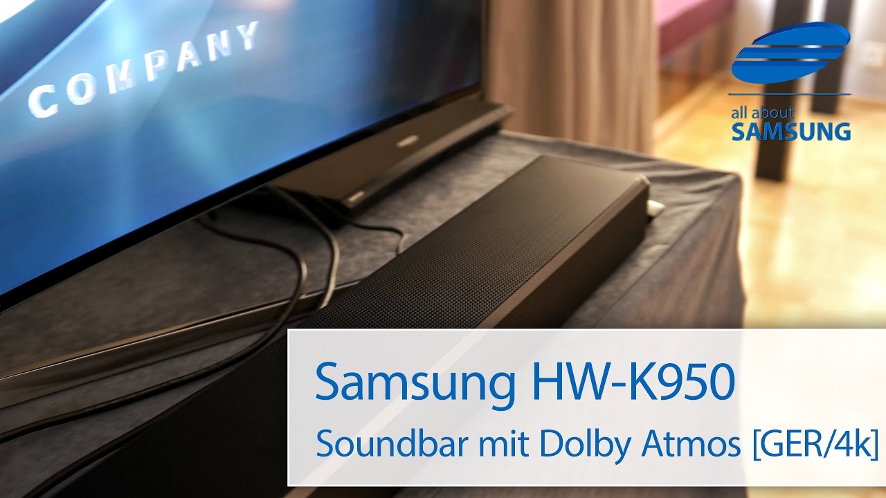 Samsung HW-K950 Dolby Atmos Soundbar 4k
