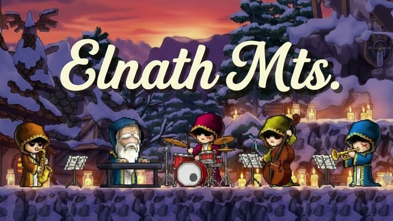 새하얀 겨울은 엘나스가 떠오르죠 (Lo-fi Jazz ver)