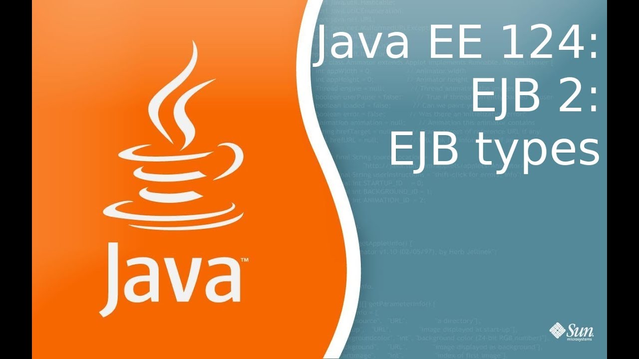 Java EE 124: EJB 2: Типы EJB