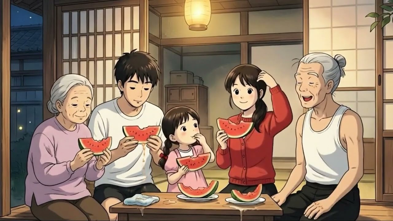 A Cozy Day Spent With the Ones I Love Cooking ASMR Ghibli-Style Video - Alice Ghibli (720p, h264)