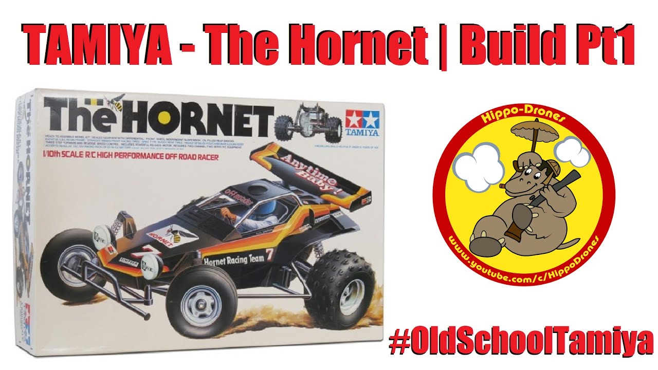 The Hornet Tamiya RC Buggy Build | Gearbox & Motor | Pt1
