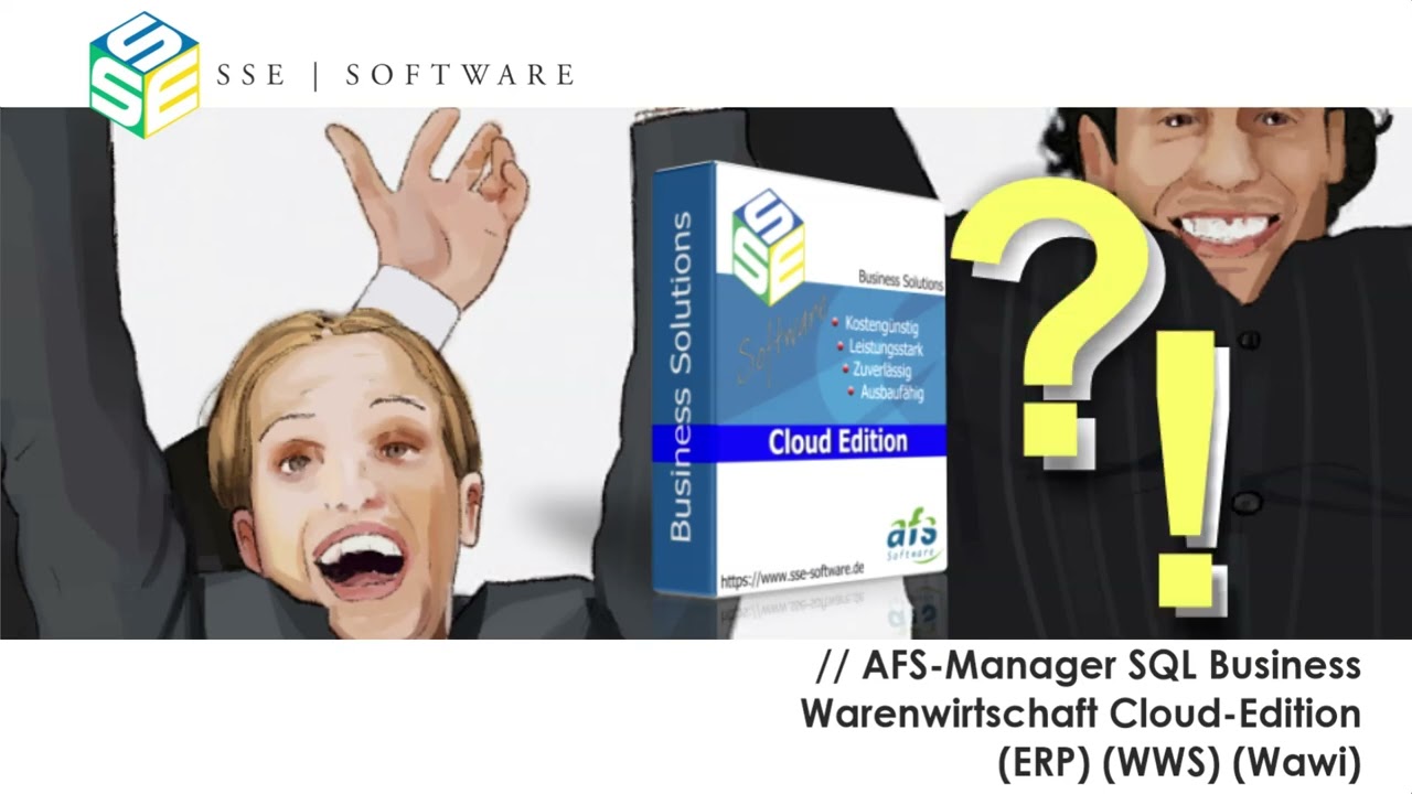 AFS-Manager SQL Business Cloud Edition (ERP) (WWS) (Wawi)