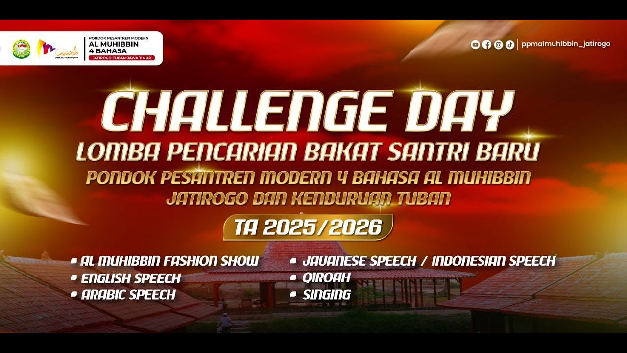 Lomba Santri Baru  2025 PPM 4 Bahasa Al Muhibbin Jatirogo dan Kenduruan Tuban
