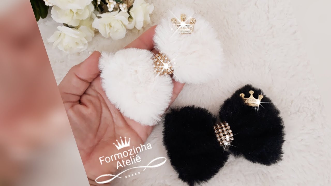 Laço pelúcia luxo - Poly Formozo