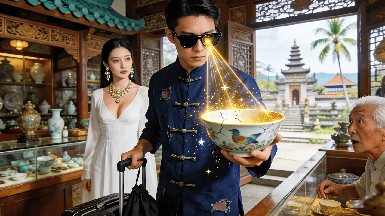 Bulag, dinaya ng asawa! Niya Nagising Divine Eye, $10 naging $10000M antik! Kasal sa sexy CEO!
