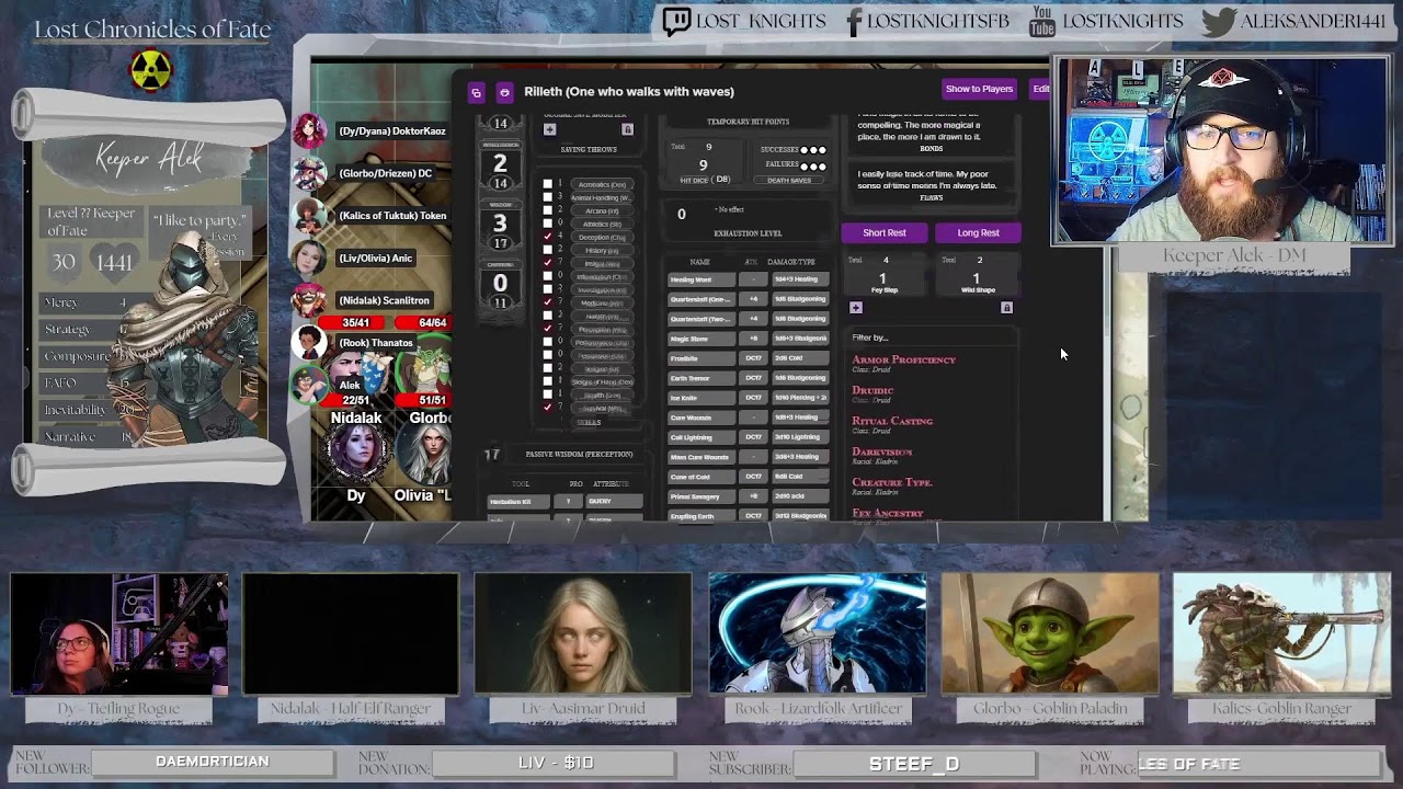 REPLAY Lost Knights D&D