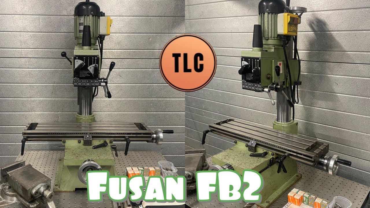 Fusan FB2 (Emco) Milling Machine Fräsmaschine Fräsmaskin Mill