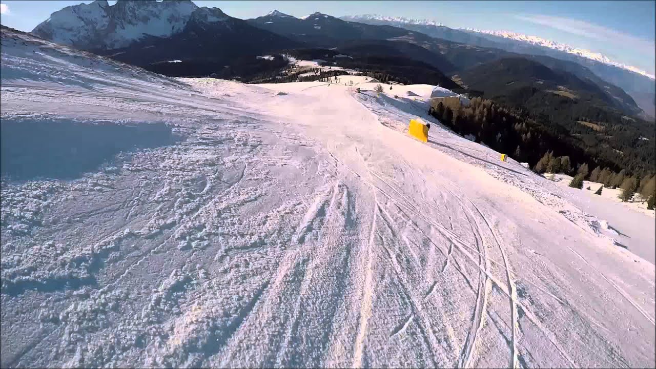 Piste difficili Carezza ski: pista nera Laurin II