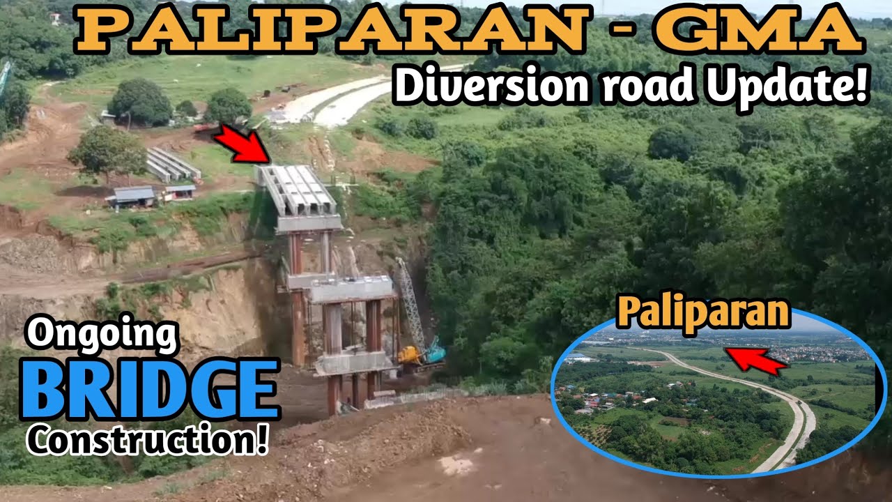 PALIPARAN-GMA Diversion road | Bridge ongoing Construction Update!