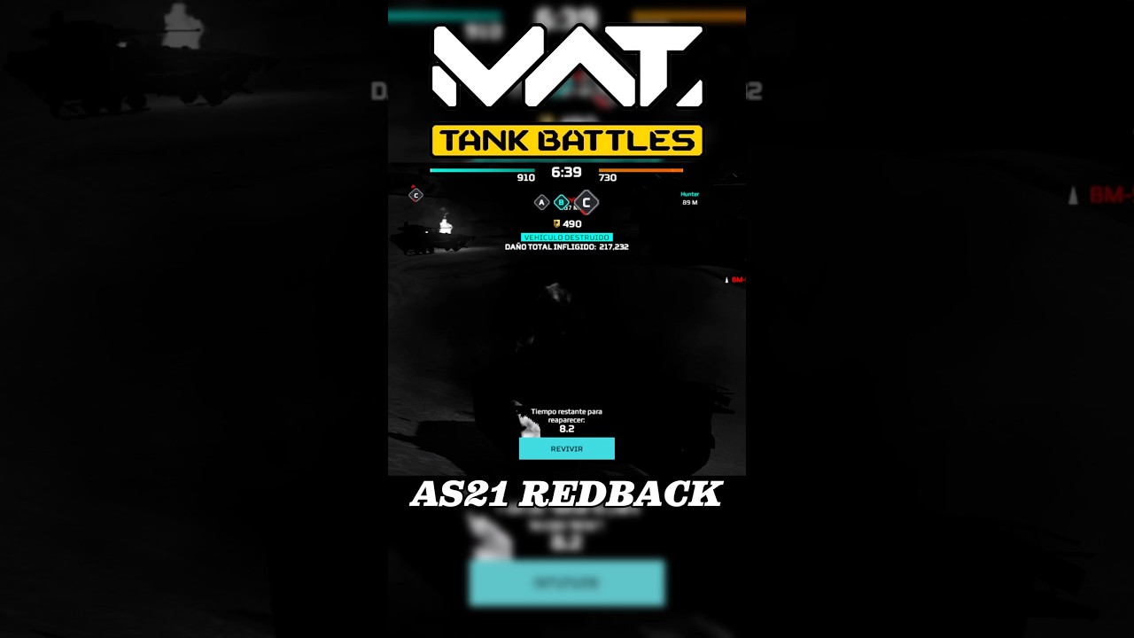 AS21 REDBACK del pr&oacute;ximo pase #mwttankbattle #mwt #mwttankbattlesgameplay