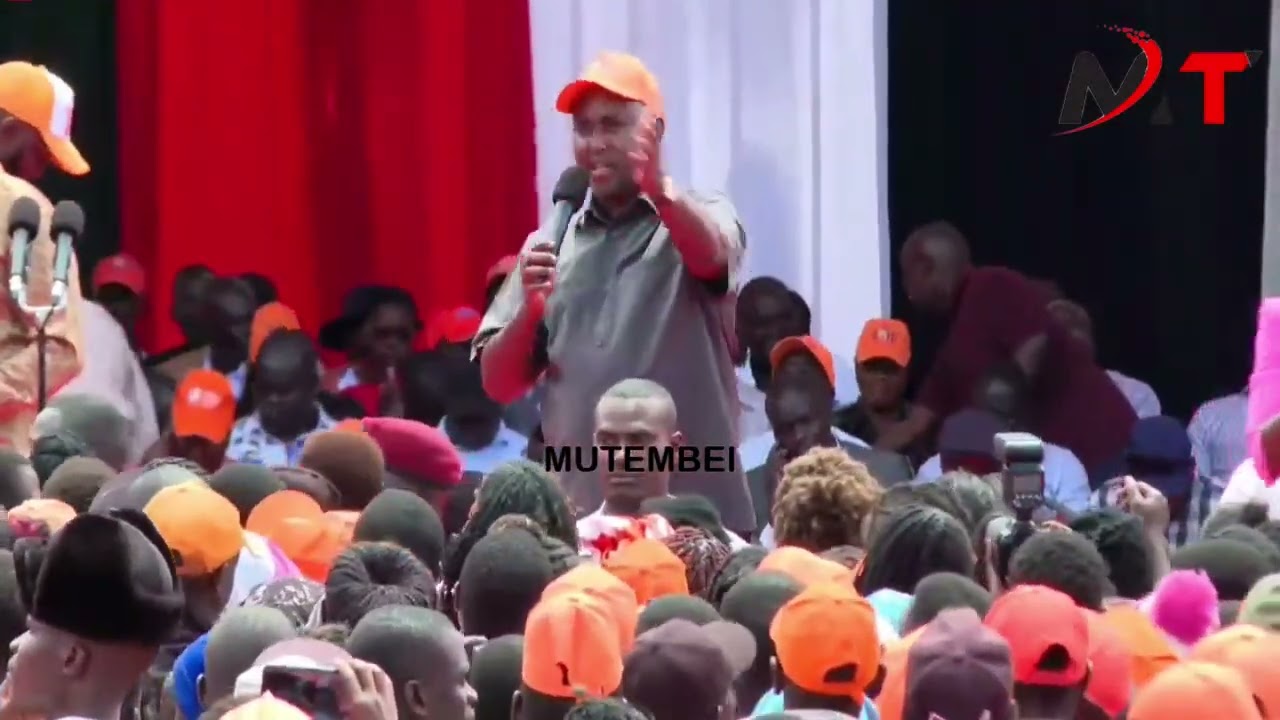 FEARLESS JUNET LECTURES GACHAGUA LIKE A KID IN KASIPUL! WEWE NI BURE KABISA!!!!