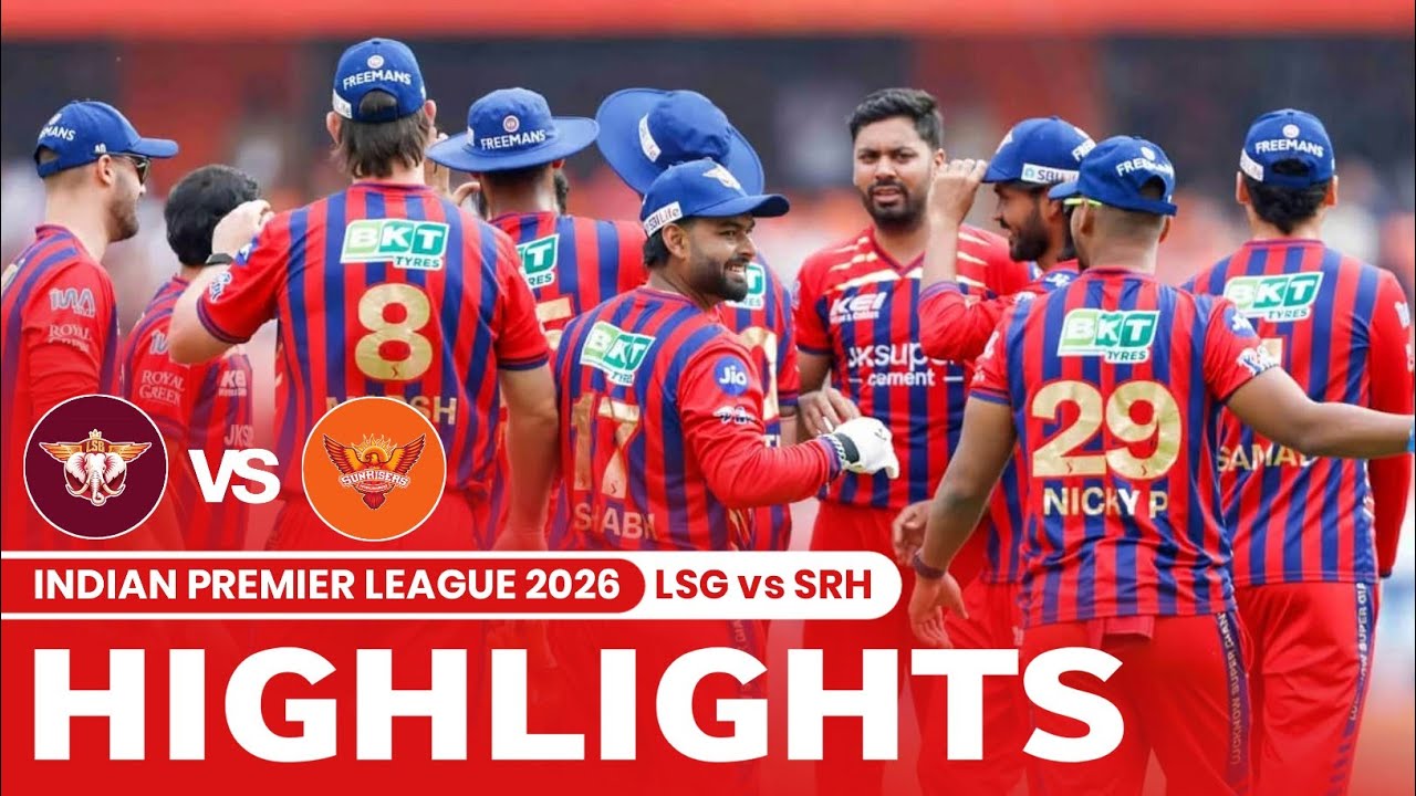 SRH vs LSG 10th Match 2026 Highlights | Sunrisers Hyderabad vs Lucknow Super Giants Highlights 2026