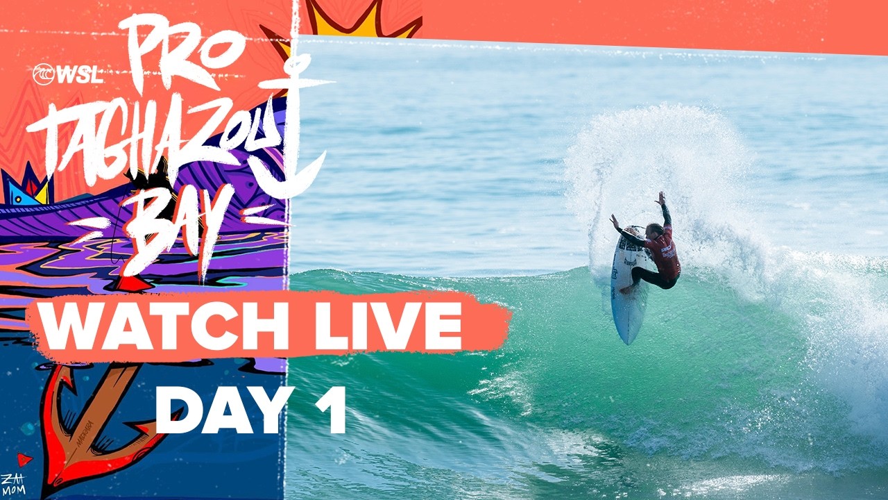 🔴  LIVE - Pro Taghazout Bay - Day 1