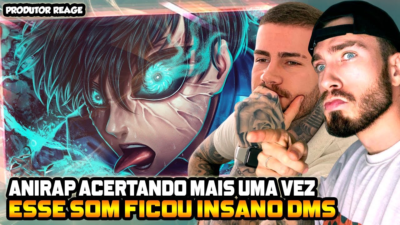 Leigo reage  Itoshi Rin (Blue Lock) - ABSOLUTA DESTRUIÇÃO | AniRap (REACT, análise)