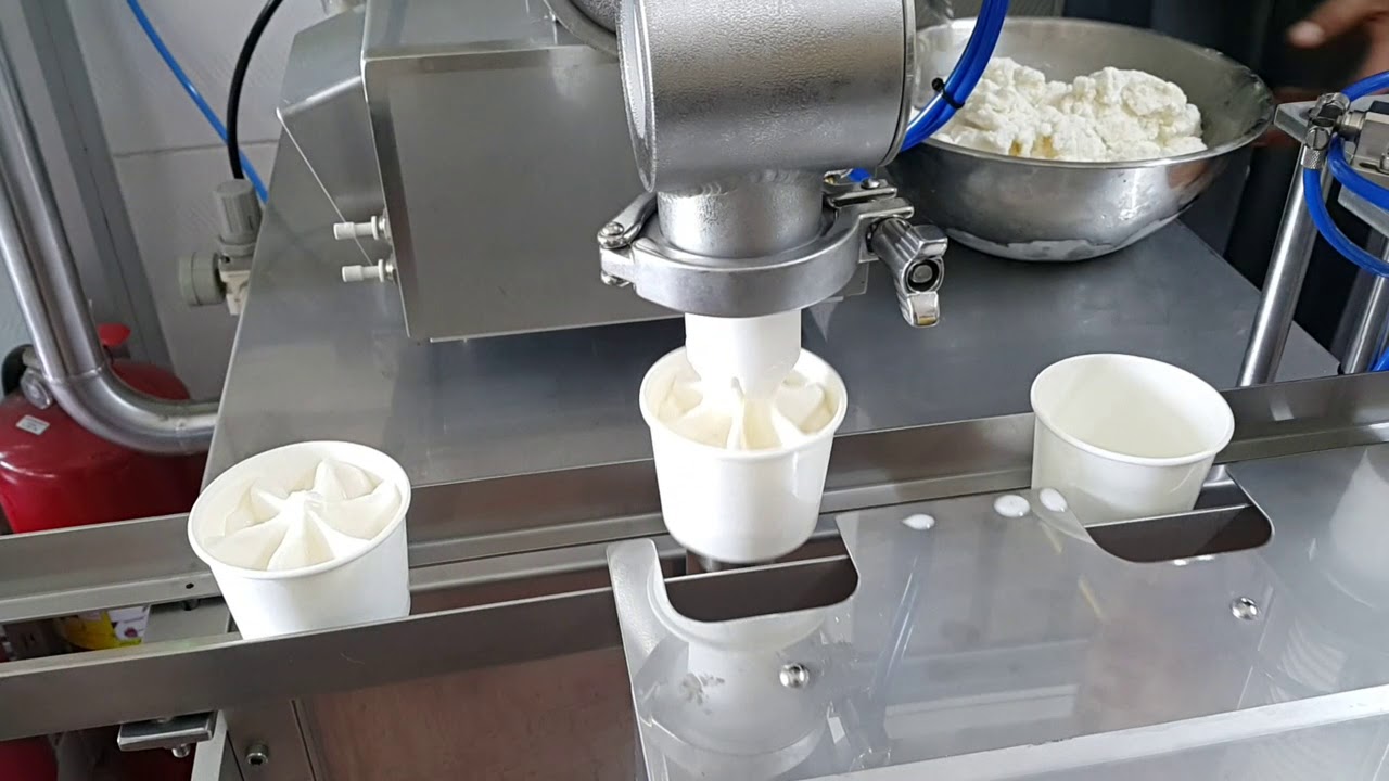 Manual Icecream Filling Machine (Homemade_Auto Load Cups)