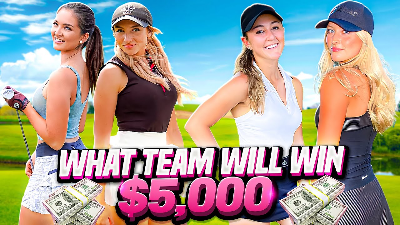 Golf TEAM Scramble for $5,000! | Golf Girl Games