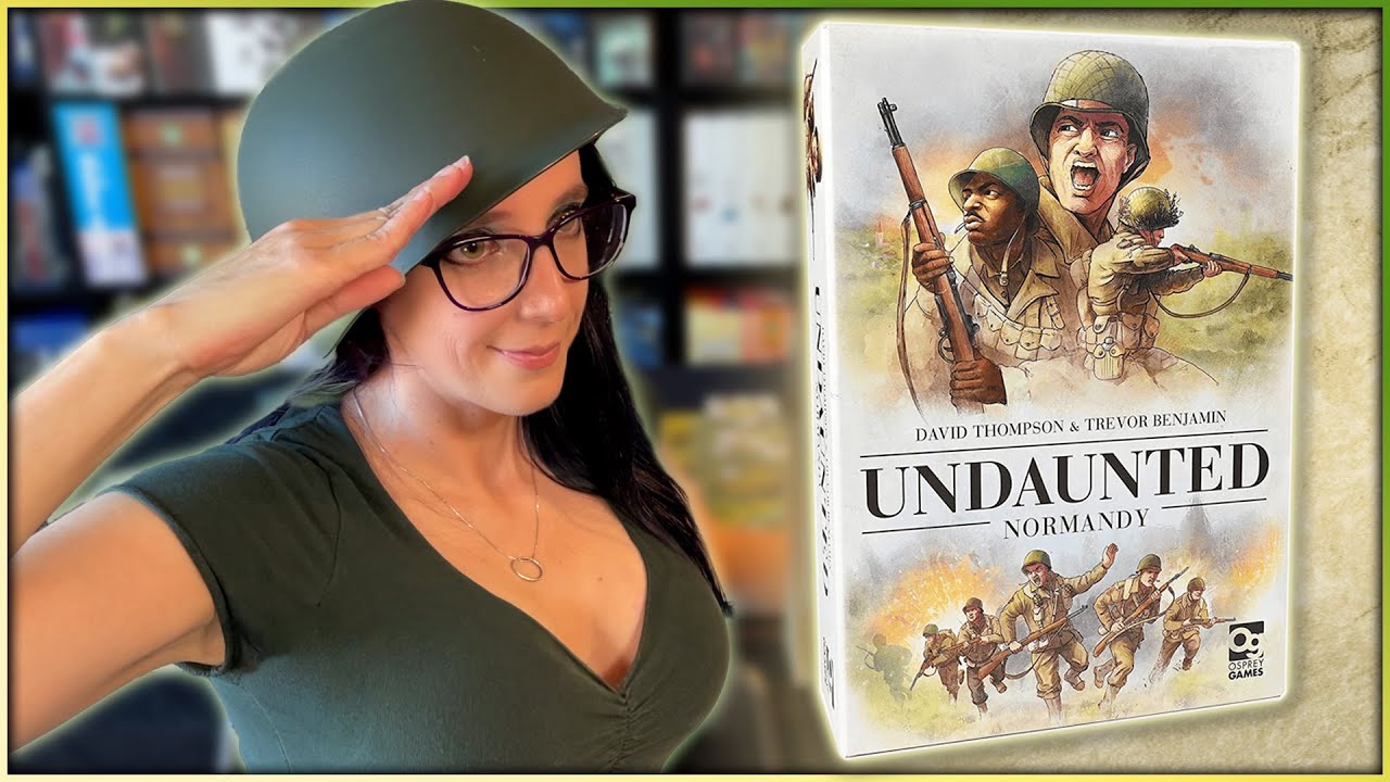 Undaunted: Normandy Board Game Review & Recommendation | 2 Player & Newbie Friendly Strategy